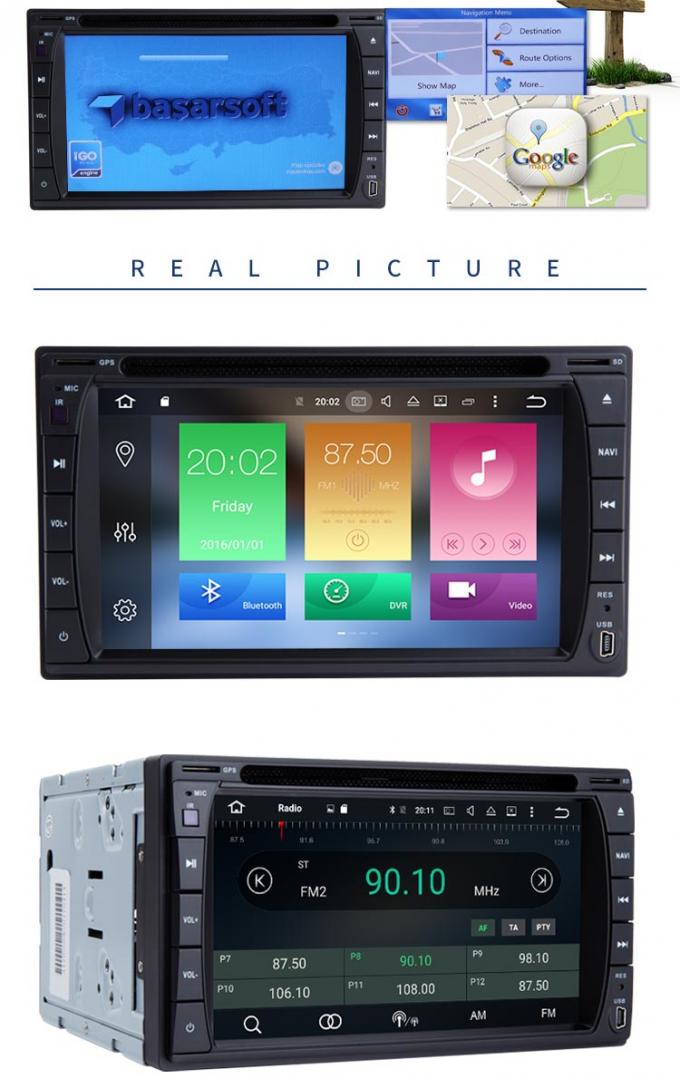 7 Inch Android 8.0 Uuniversal Touch Screen Car Stereo Player AM FM AUX-IN Map